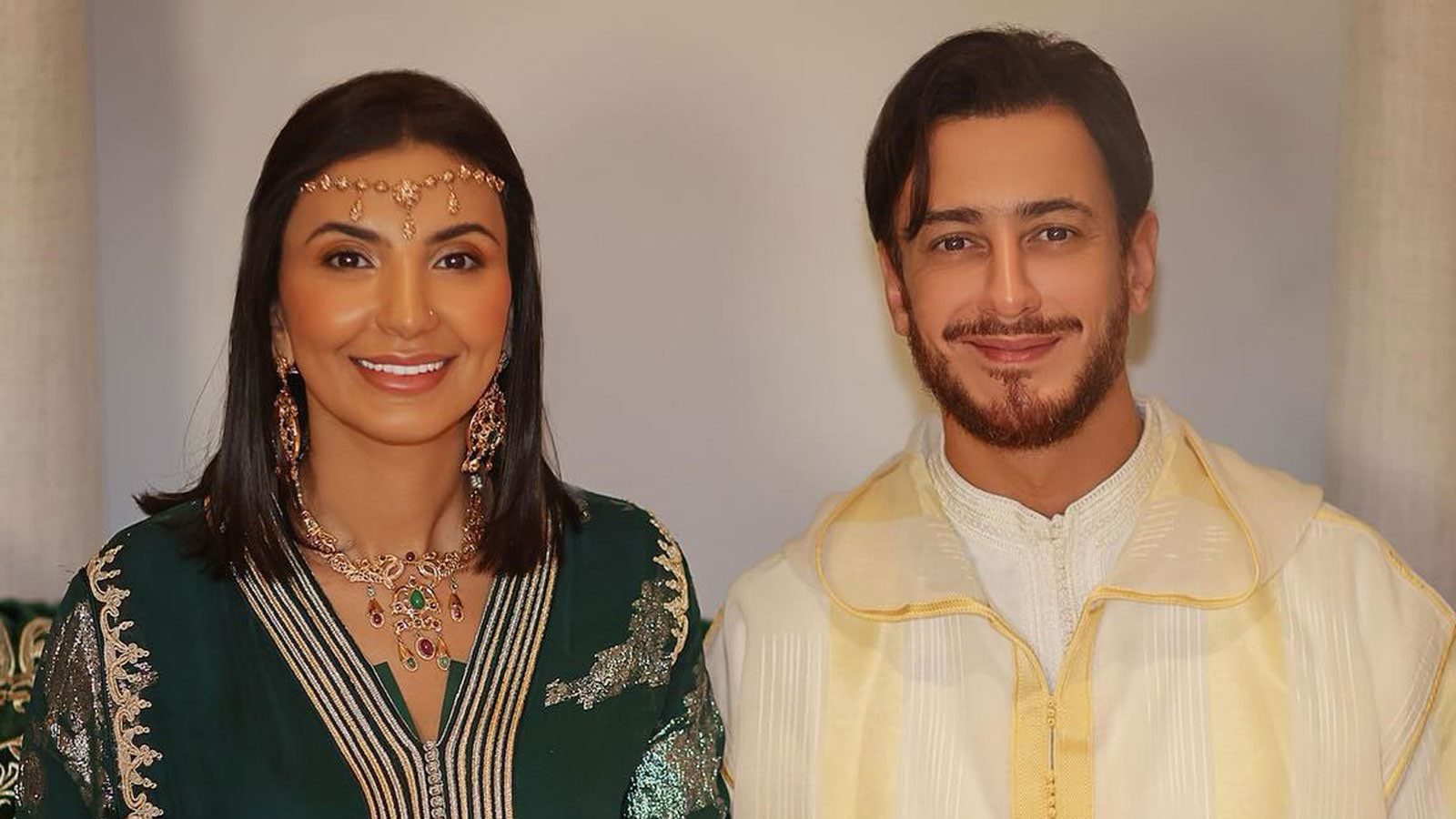 الفنان سعد لمجرد يحتفل بالذكرى الأولى لزواجه 1 سعد لمجرد وغيثة