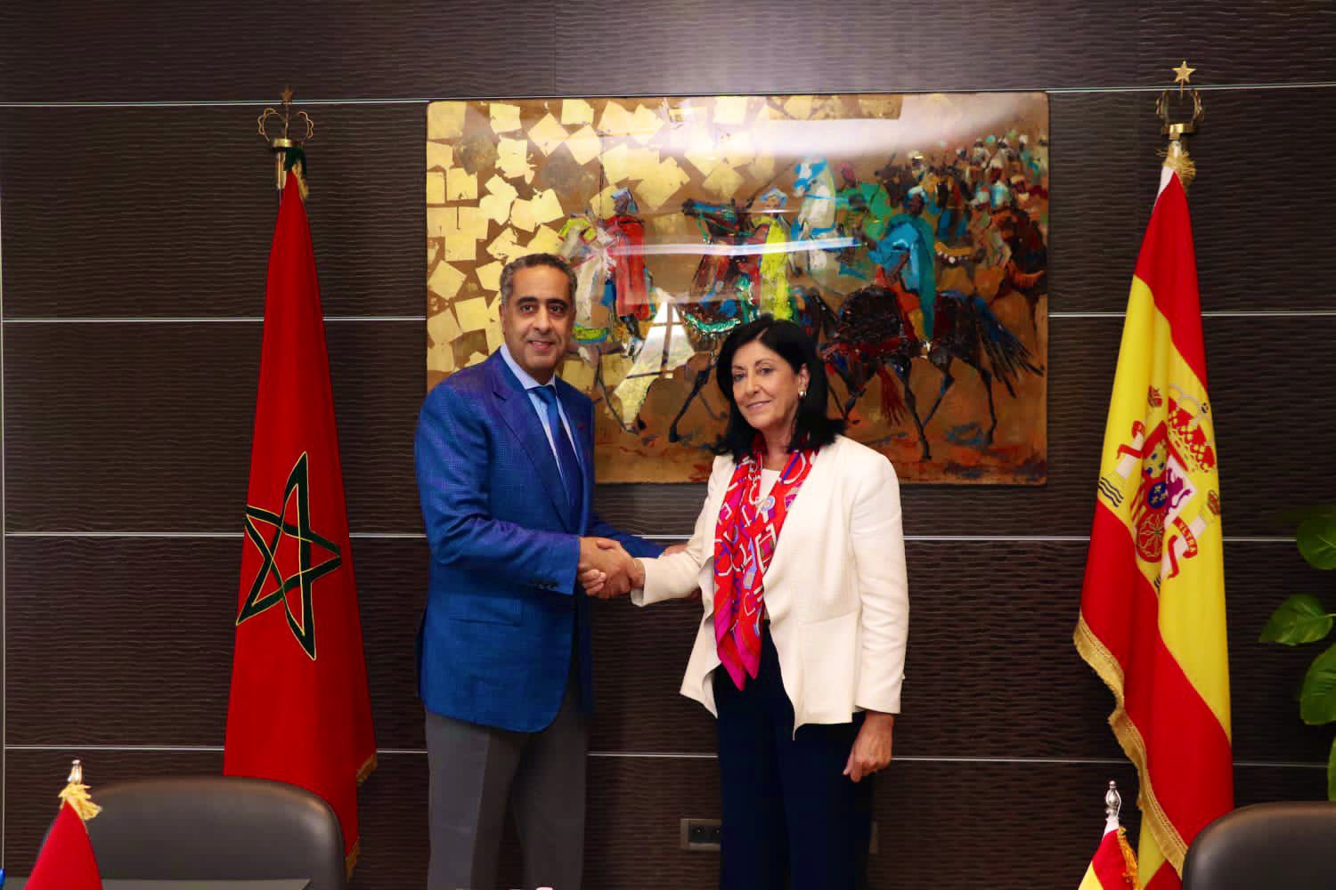 تعزيزا للتعاون في مختلف المجالات الأمنية.. عبد اللطيف حموشي يستقبل كاتبة الدولة ومديرة المركز الوطني للاستخبارات الإسبانية 1 عبد اللطيف حموشي