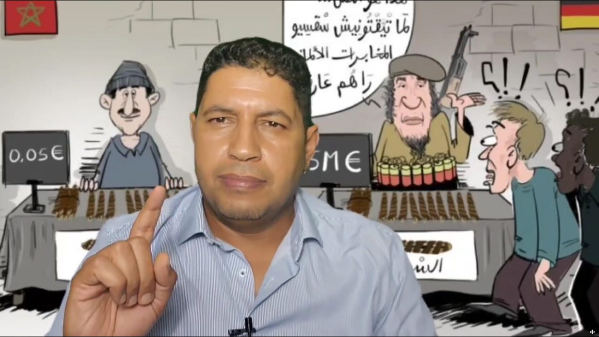 بالفيديو.. الناشط لفيسبوكي المغربي الشهير "بمول الطورنوفيس" يفضح اكاذيب و بهتان الإرهابي محمد حاجب 1 100