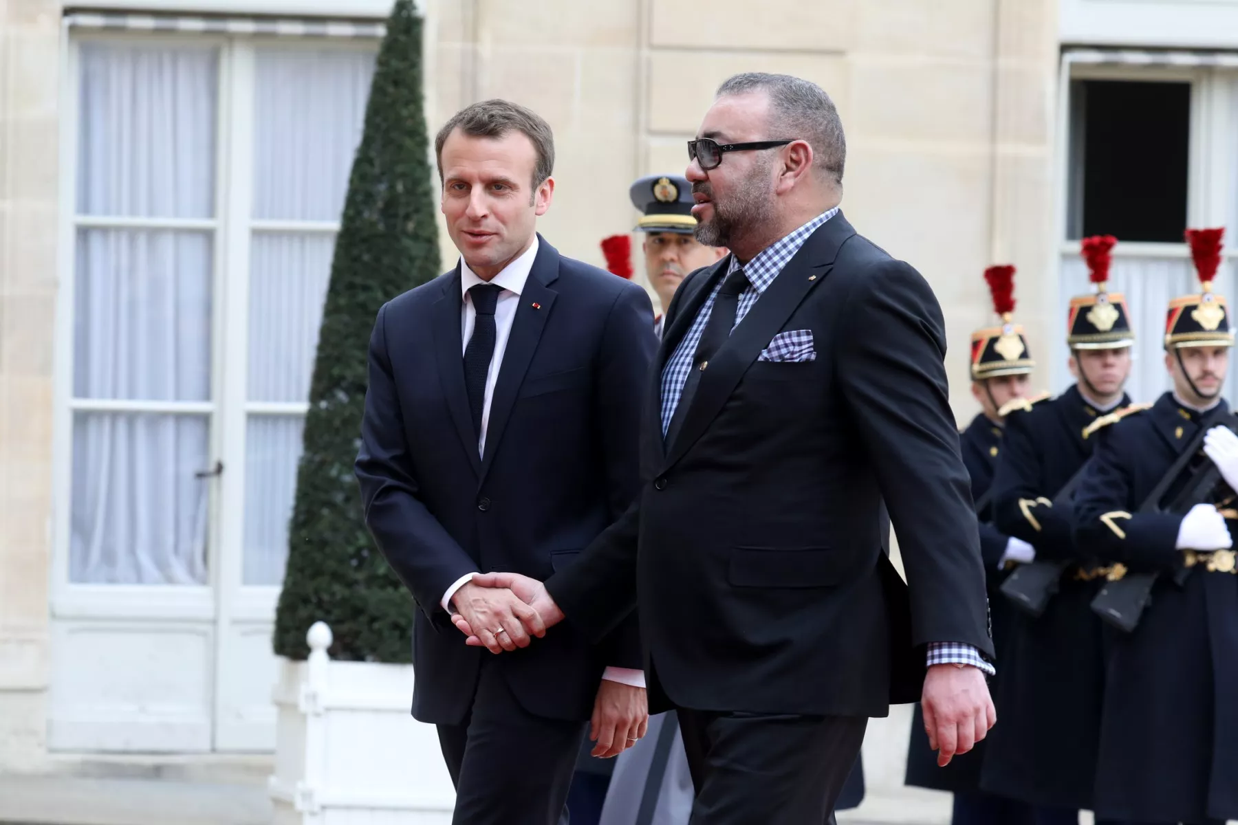 الصحافة الفرنسية: الملك محمد السادس أكثر إحتراماً لحرية الرأي والتعبير مقارنة بماكرون 1 MACRON MVI AFP WEB 845x475 1