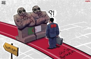 رغم شطحات الكابرانات.. المغرب حاضر لأشغال القمة العربية بالجزائر احتراما منه للأعراف الدبلوماسية (كاريكاتير) رغم شطحات الكابرانات.. المغرب حاضر لأشغال القمة العربية بالجزائر احتراما منه للأعراف الدبلوماسية (كاريكاتير)