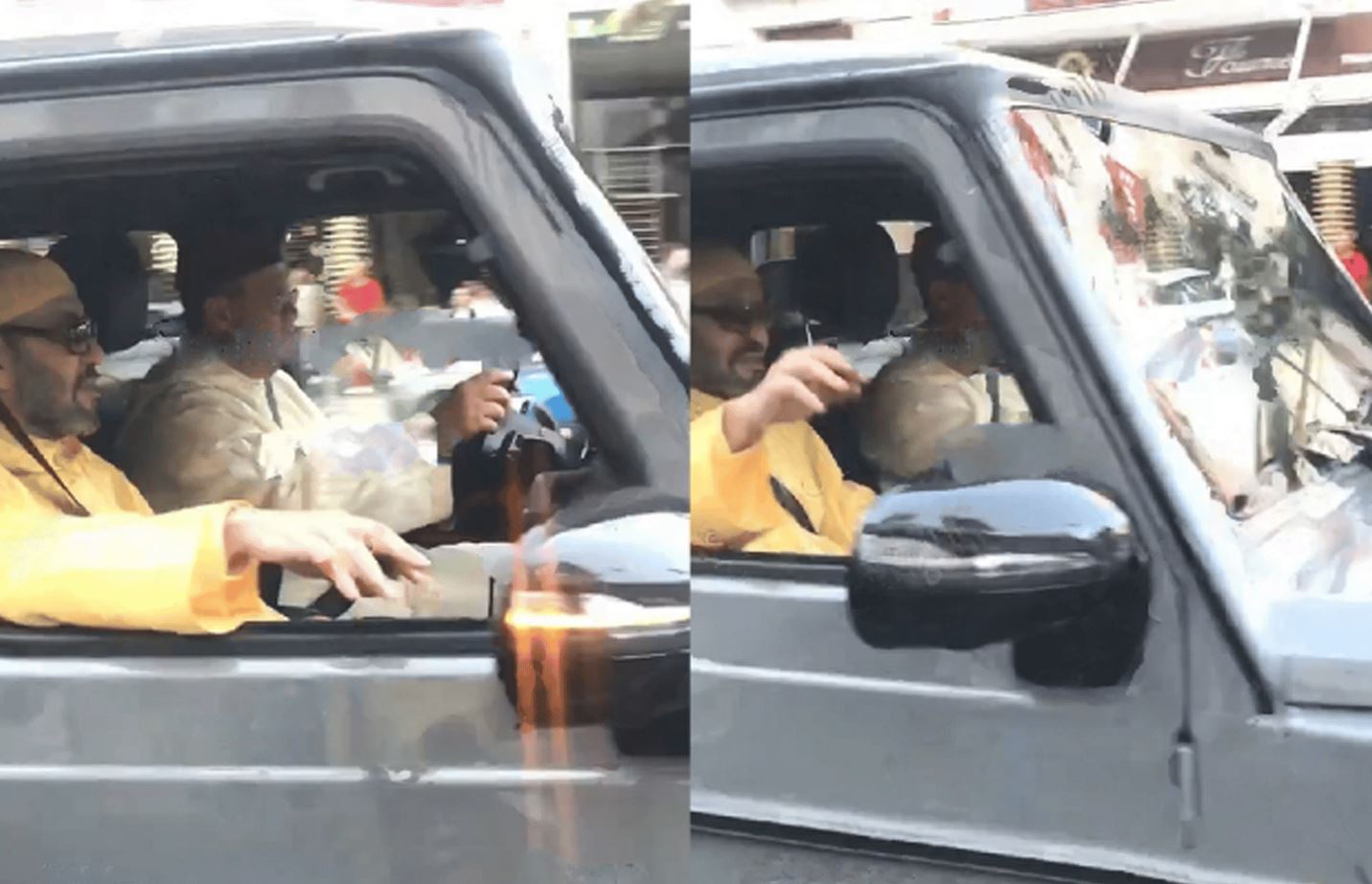 فرحة عارمة في صفوف المغاربة بعد جولة للملك محمد السادس بين شوارع الرباط (فيديو) 1 الملك محمد السادس 3