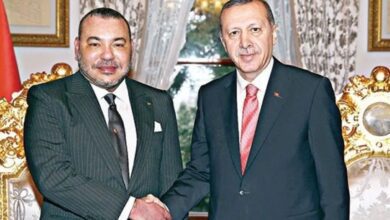 الملك محمد السادس وطيب رجب أردوغان