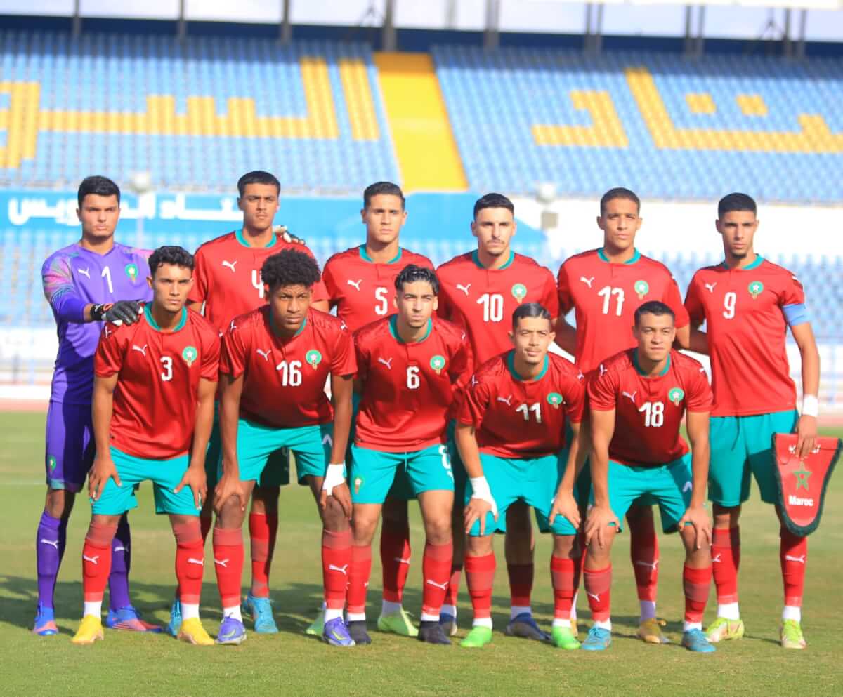 المنتخب المغربي لأقل من 20 سنة يفوز على نظيره الجزائري في بطولة شمال إفريقيا 1 كرة القدم أقل من 20 سنة