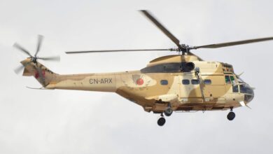 مروحية مغربية