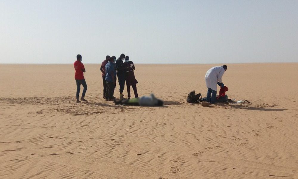 مهاجرون بصحراء النيجر