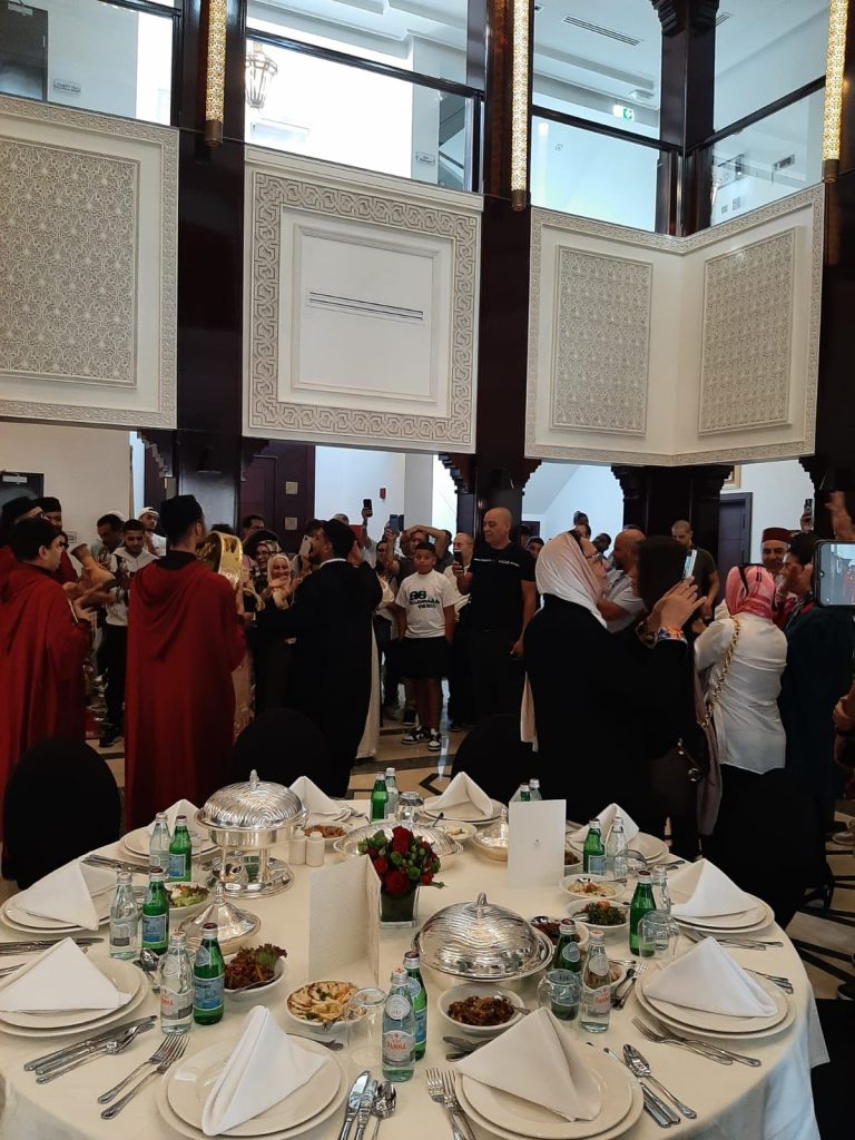 سفير المملكة المغربية في قطر يقيم مأدبة غذاء على شرف عائلات أسود الأطلس (صور) سفير المملكة المغربية في قطر يقيم مأدبة غذاء على شرف عائلات أسود الأطلس (صور)