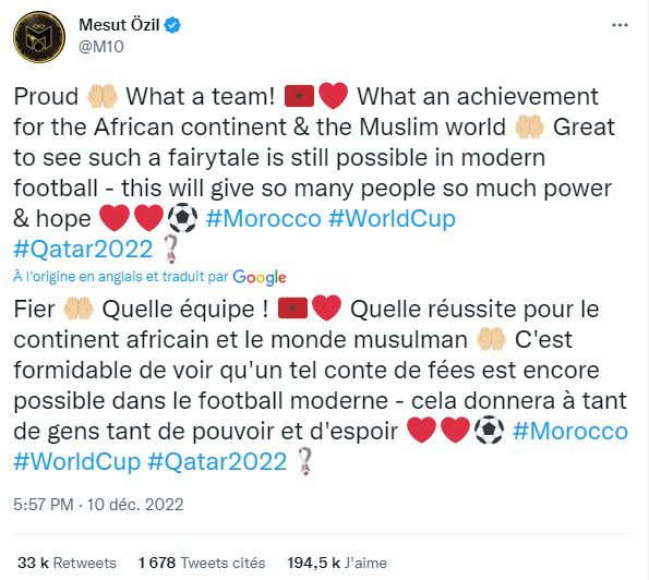 تأهل المنتخب المغربي لنصف نهائي كأس العالم قطر 2022 يستأثر باهتمام الصحافة العالمية تأهل المنتخب المغربي لنصف نهائي كأس العالم قطر 2022 يستأثر باهتمام الصحافة العالمية