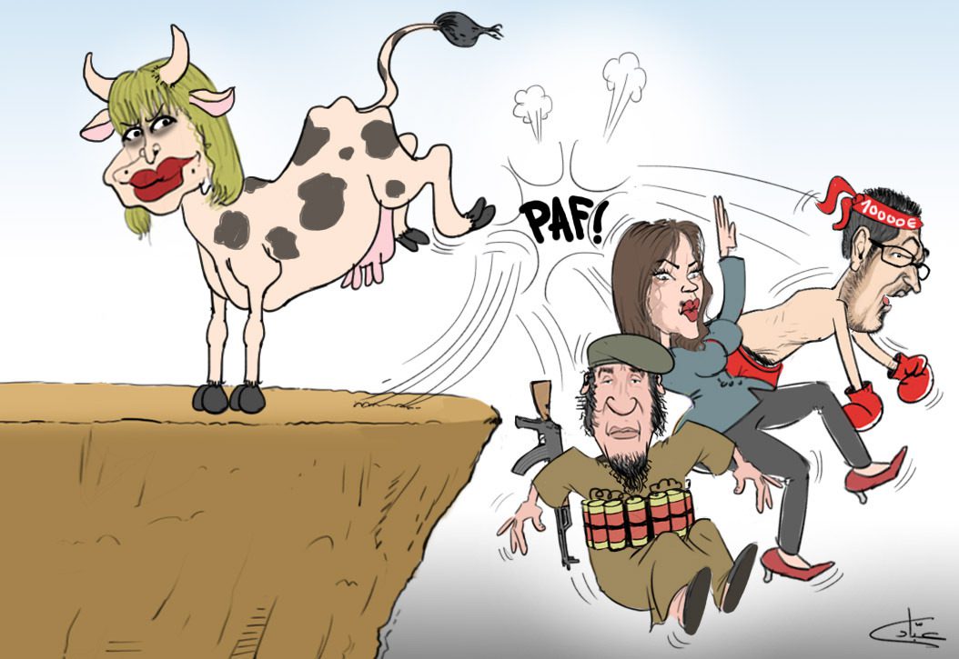 كاريكاتير: استقطاب جديد وقوي للإرهابي محمد حاجب لتعويض الأستاذ محمد زيان.. 1 Imagen de WhatsApp 2022 12 30 a las 12.44.38