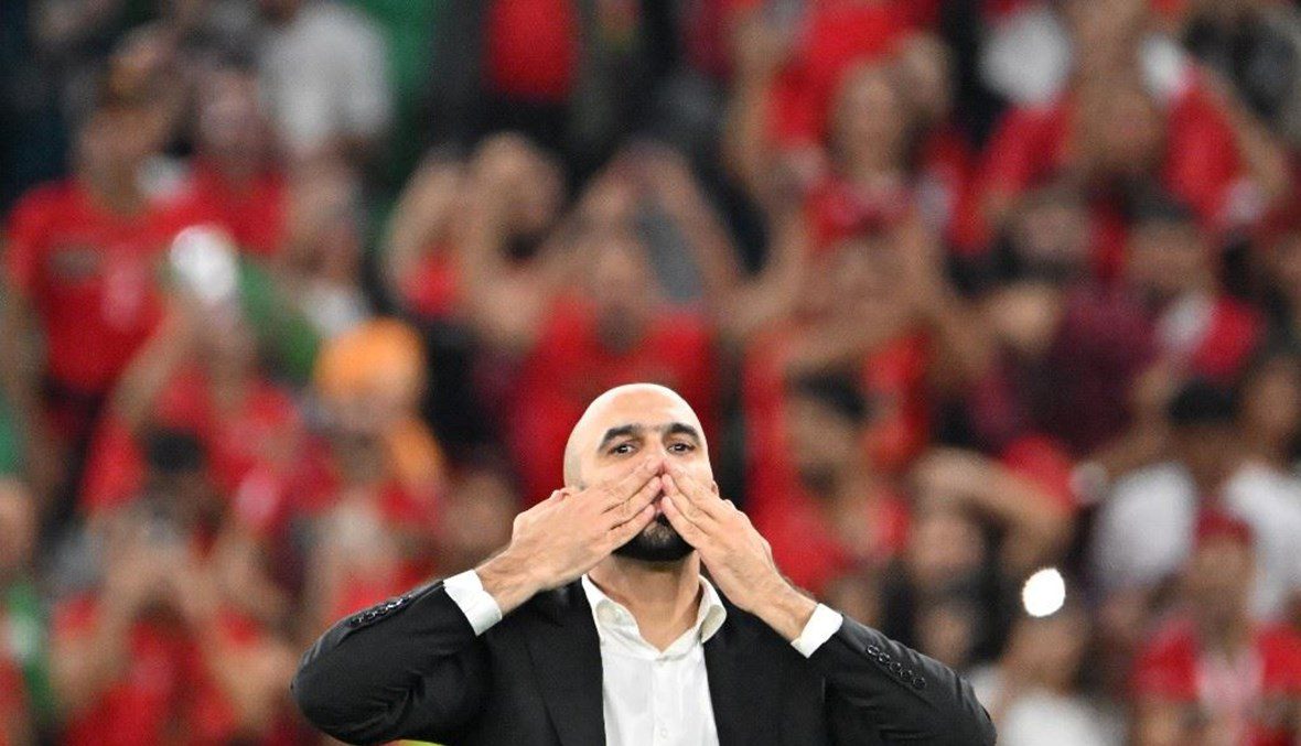 الناخب الوطني وليد الركراكي يتوجه بالشكر للملك و للمغاربة 1 الركراكي