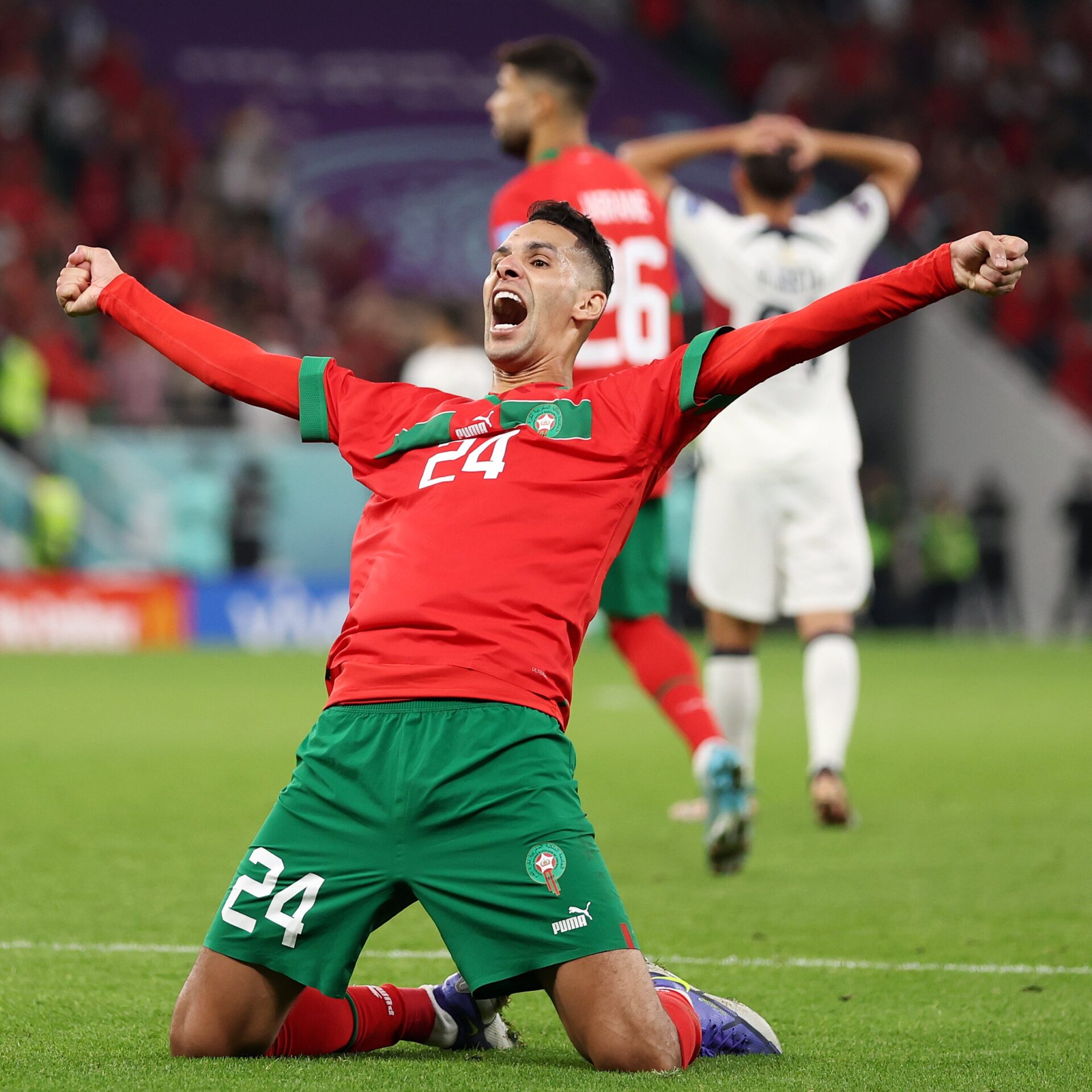 بعد تميزه ضمن تشكيلة أسود الأطلس بمونديال قطر 2022.. تكريم خاص للاعب الدولي بدر بانون 1 بدر بانون