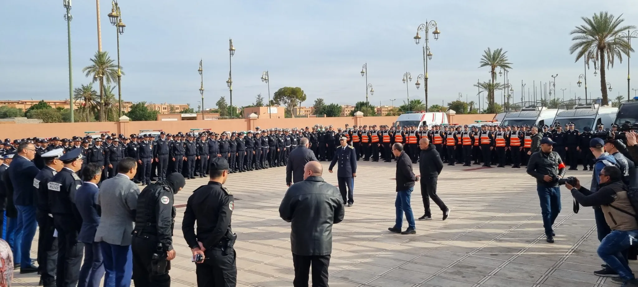 تحضيرات على قدم وساق.. رجال حموشي في الصفوف الأمامية لتأمين احتفالات رأس السنة (فيديوهات/صور) 1 رأس السنة مراكش