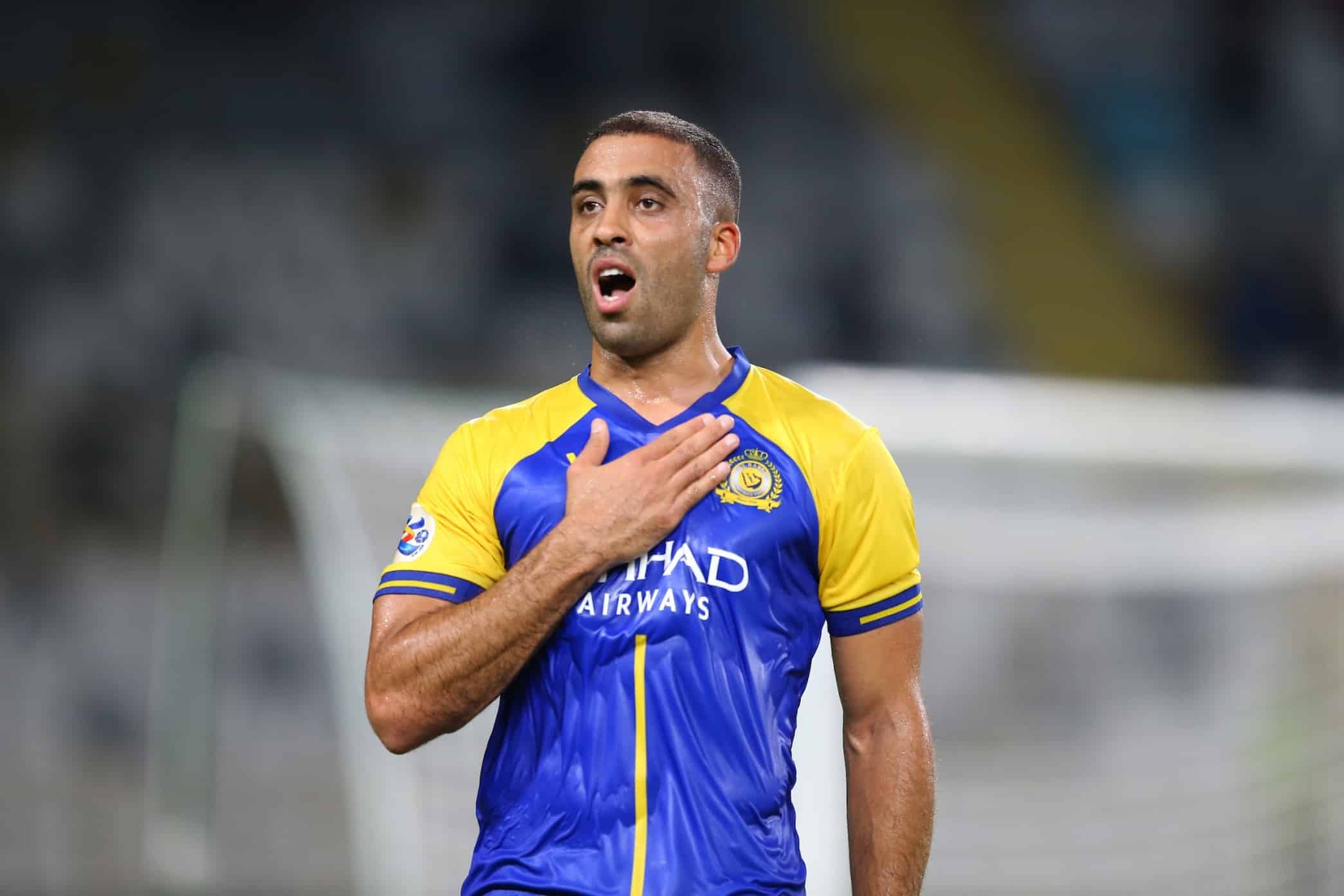 الاتحاد السعودي لكرة القدم يمدد عقد الهداف المغربي عبد الرزاق حمد الله حتى عام 2025 1 عبدالرزاق حمدالله 1