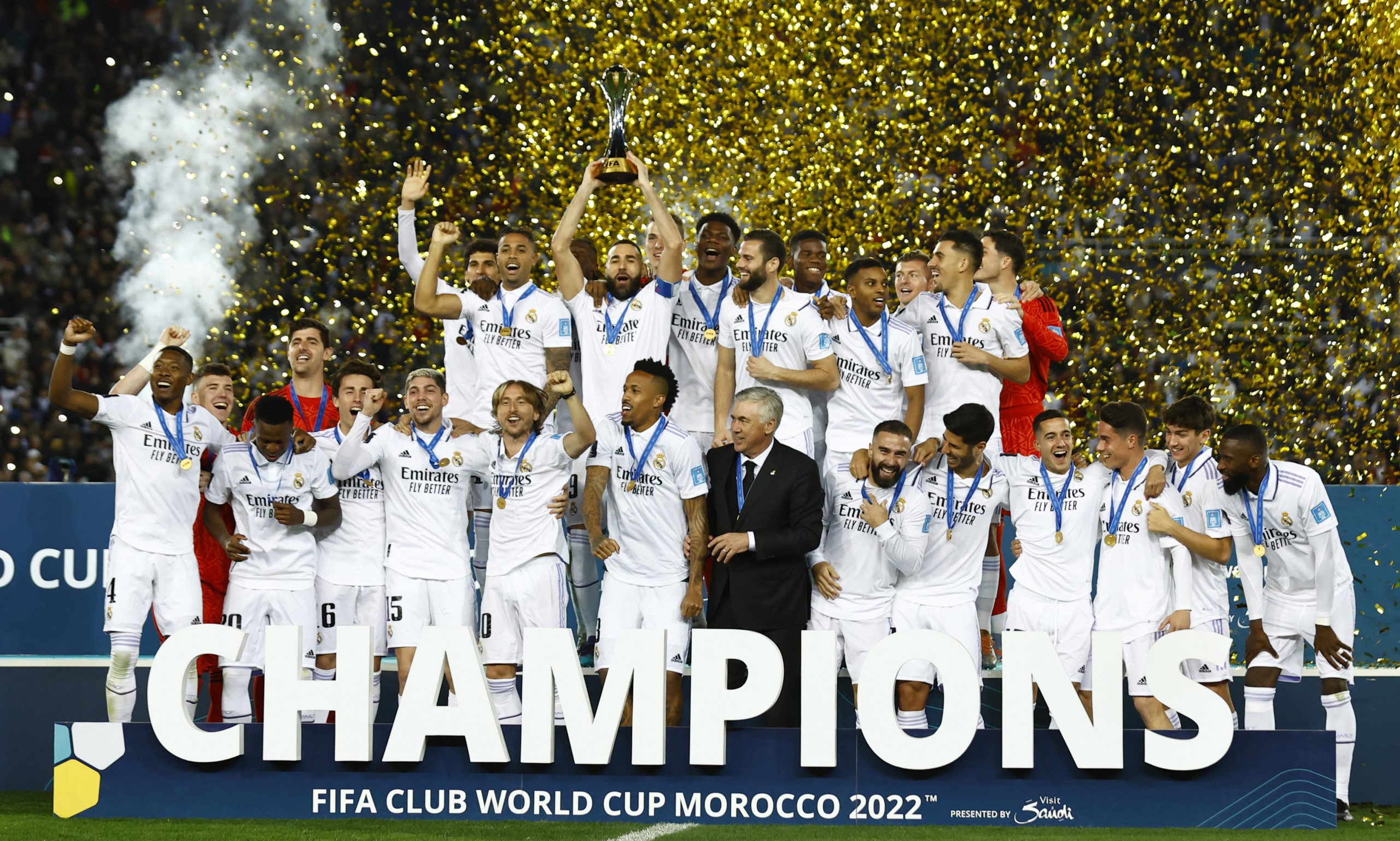 كأس العالم للأندية (المغرب 2022).. ريال مدريد يتوج باللقب عقب فوزه على الهلال السعودي (5-3) 1 مدريد