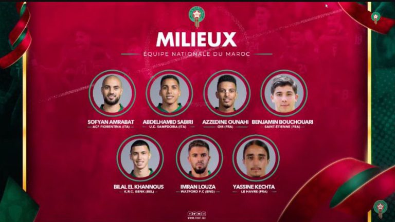 وليد الركراكي يكشف عن لائحة الاسود لمبارتي البرازيل والبيرو وليد الركراكي يكشف عن لائحة الاسود لمبارتي البرازيل والبيرو
