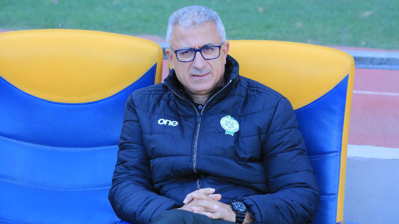 مدرب الرجاء الرياضي منذر الكبير : غايتنا حسم التأهل مبكرا من دور مجموعات عصبة أبطال إفريقيا 1 الكبير