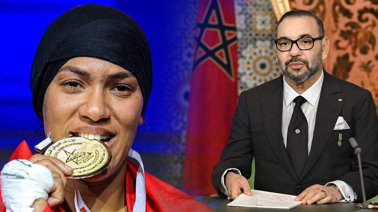 الملك محمد السادس يهنئ الملاكمة خديجة المرضي بمناسبة تتويجها ببطولة العالم 1 المرضي