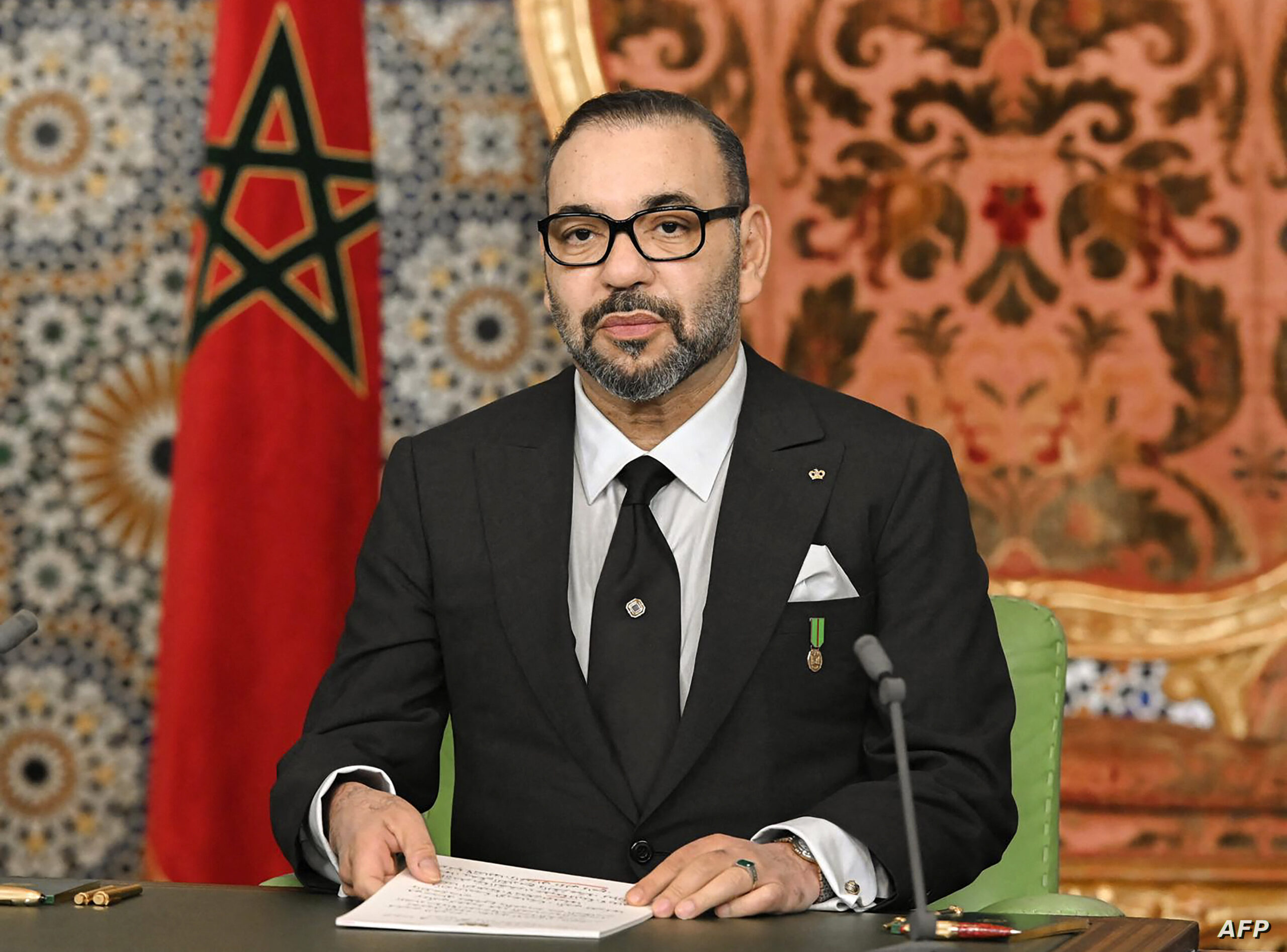 الديوان الملكي : السياسة الخارجية من اختصاص صاحب الجلالة و موقف المملكة من القضية الفلسطينية لا يقبل المزايدات السياسوية 1 محمد السادس scaled