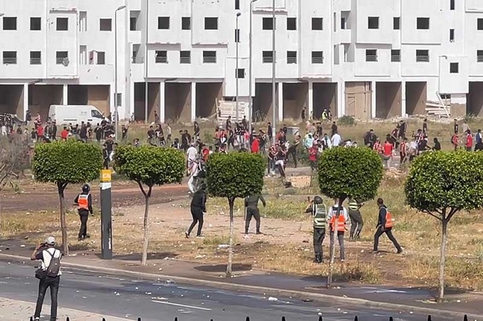 الدار البيضاء.. توقيف 270 شخصا على خلفية أعمال الشغب الرياضي التي سبقت مباراة الاتحاد الرياضي والنادي المكناسي 1 tas