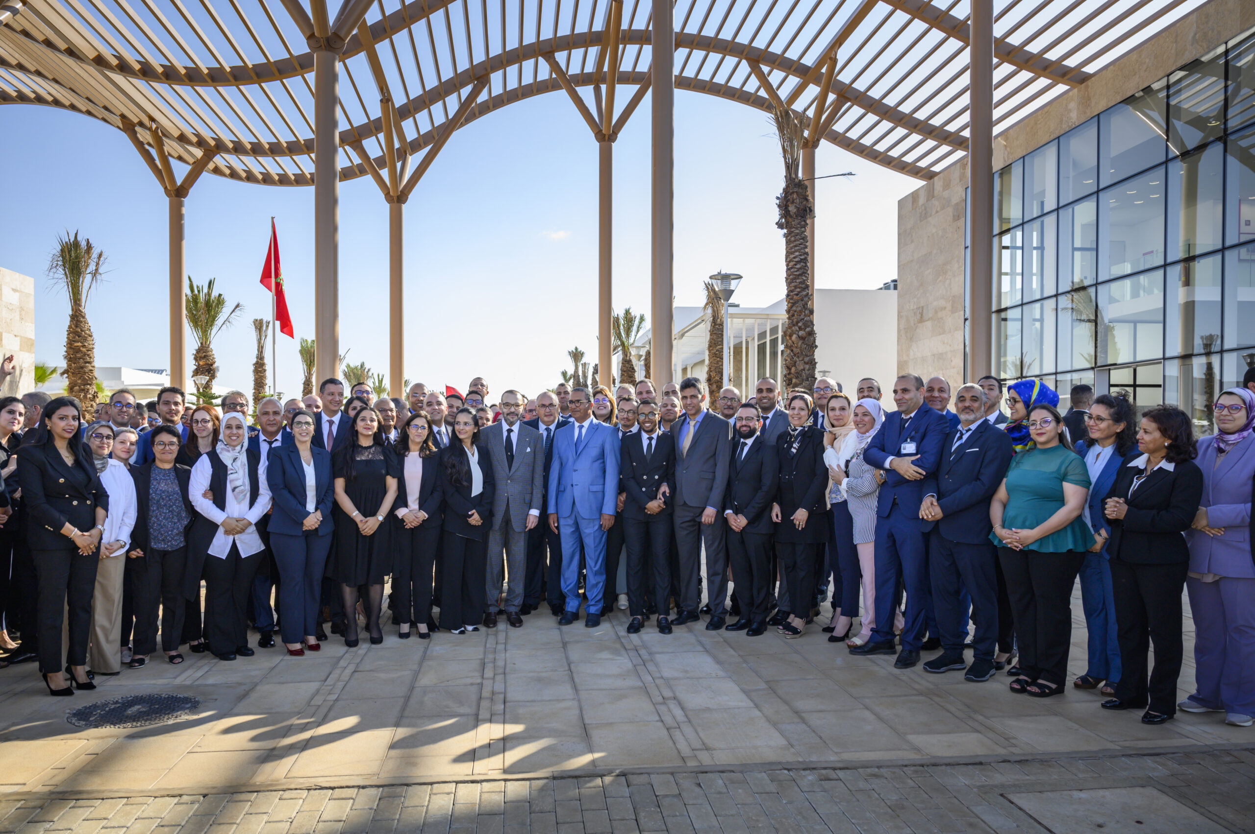 الملك محمد السادس Tamesna : Inauguration de la Cité des Métiers et des Compétences CMC