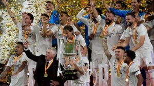 ريال مدريد يحصد لقب كأس الملك بعد غياب لمدة 9 سنوات ريال مدريد يحصد لقب كأس الملك بعد غياب لمدة 9 سنوات