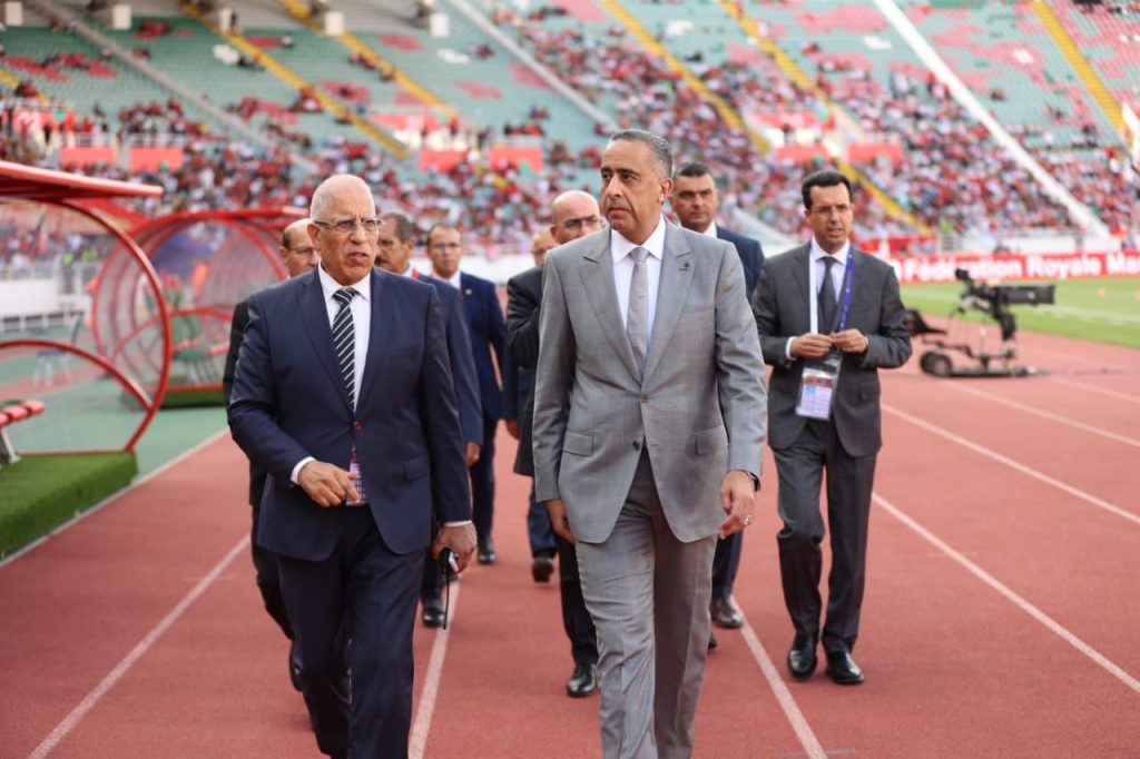 عبد اللطيف حموشي يشرف على مراقبة الاستعدادات الأمنية لمباراة المنتخب المغربي والرأس الأخضر (صور+فيديو) 1 hammouchi