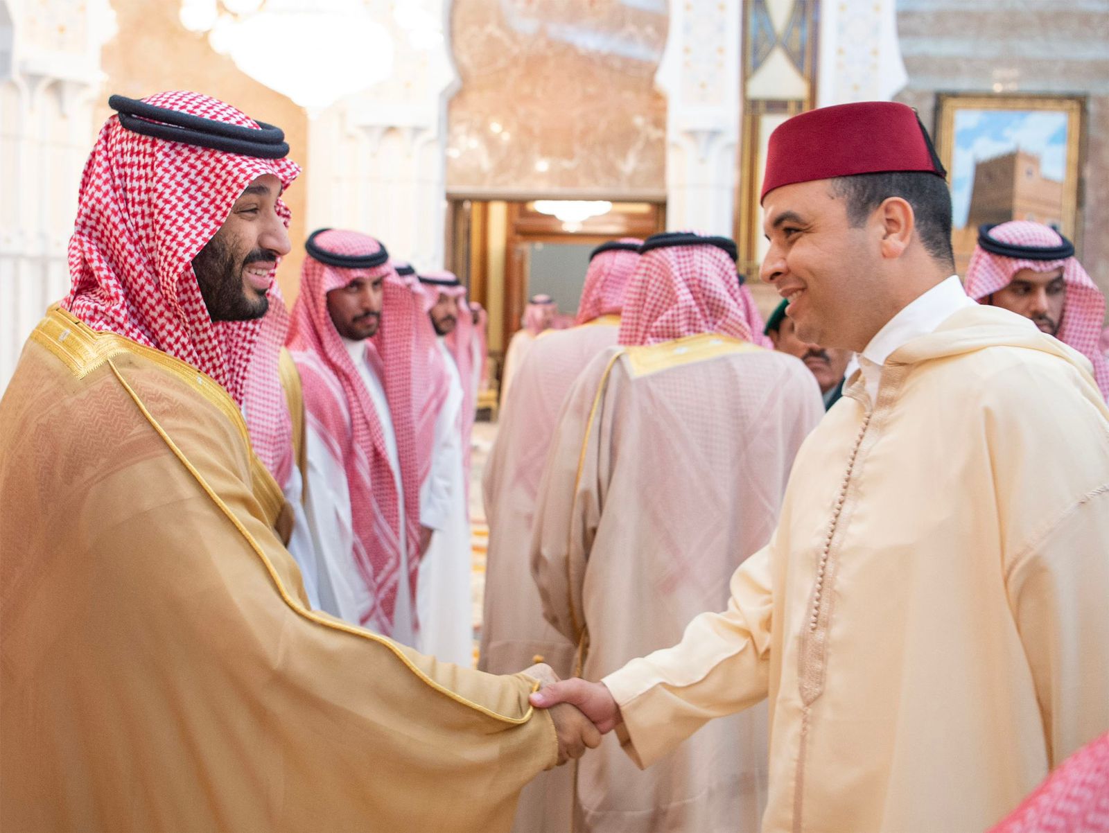 بايتاس يحضر حفل استقبال أقامه ولي العهد السعودي تكريما لوفود الحج 1 الحج