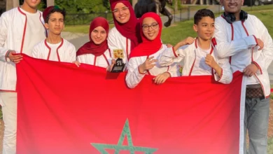 الفريق المغربي في المسابقة الدولية للروبوتيك