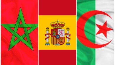المغرب اسبانيا الجزائر