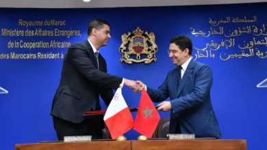 المغرب مالطا