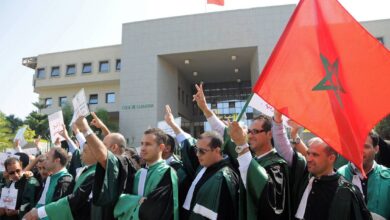 MOROCCO JUSTICE CORRUPTION DEMO