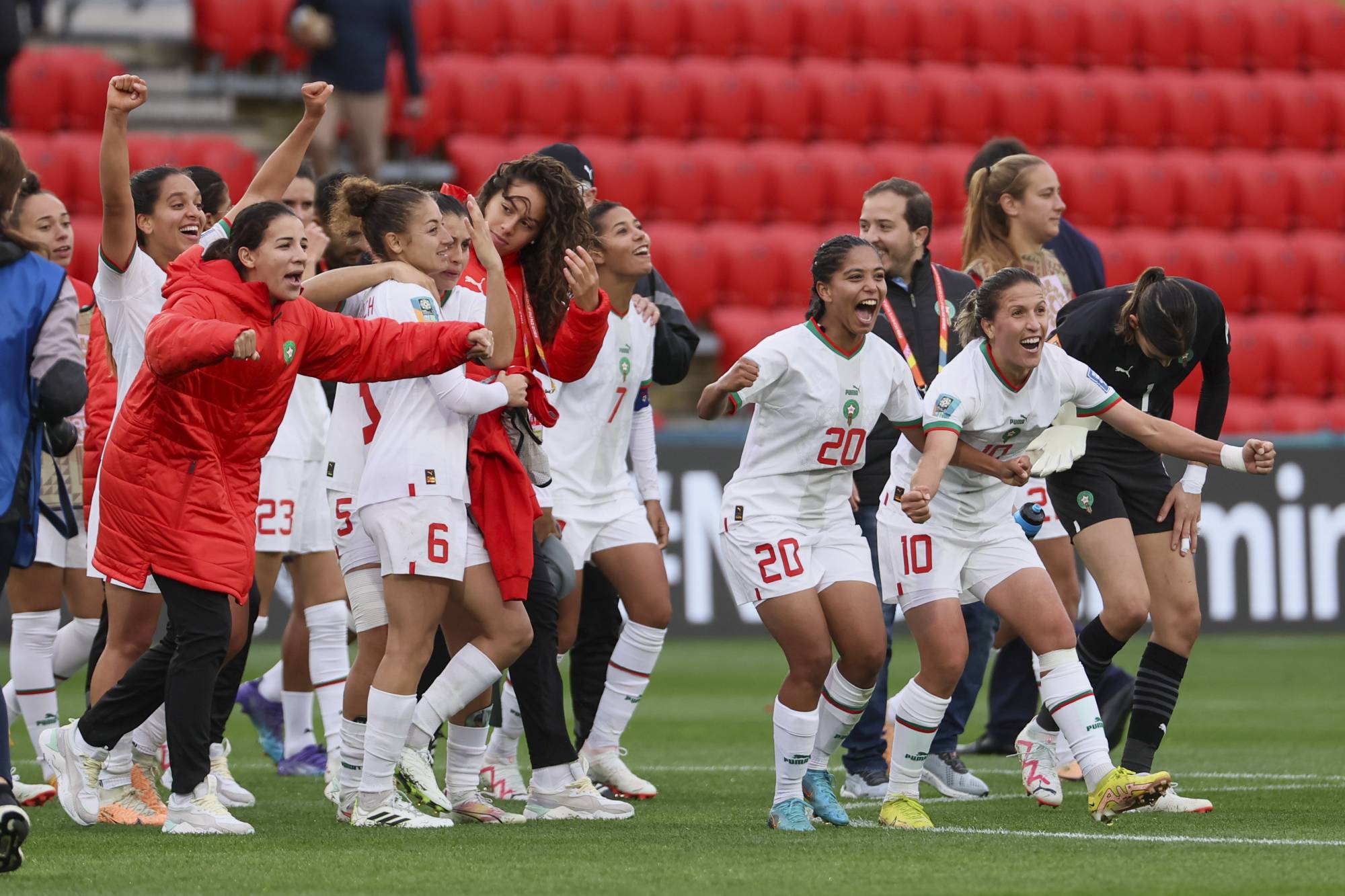 كأس العالم للسيدات 2023.. المنتخب المغربي يتفوق على نظيره الكوري الجنوبي بهدف للاشيء 1 WWCup South Korea Morocco Soccer