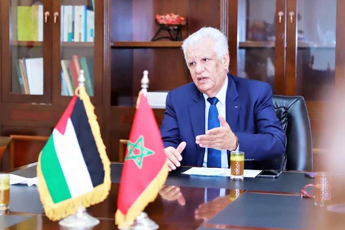 سفير دولة فلسطين بالمغرب: الفلسطينيون مطمئنون للدعم المغربي لقضيتهم ولحقوقهم المشروعة لإقامة دولة فلسطين 1 سفير فرلرسر