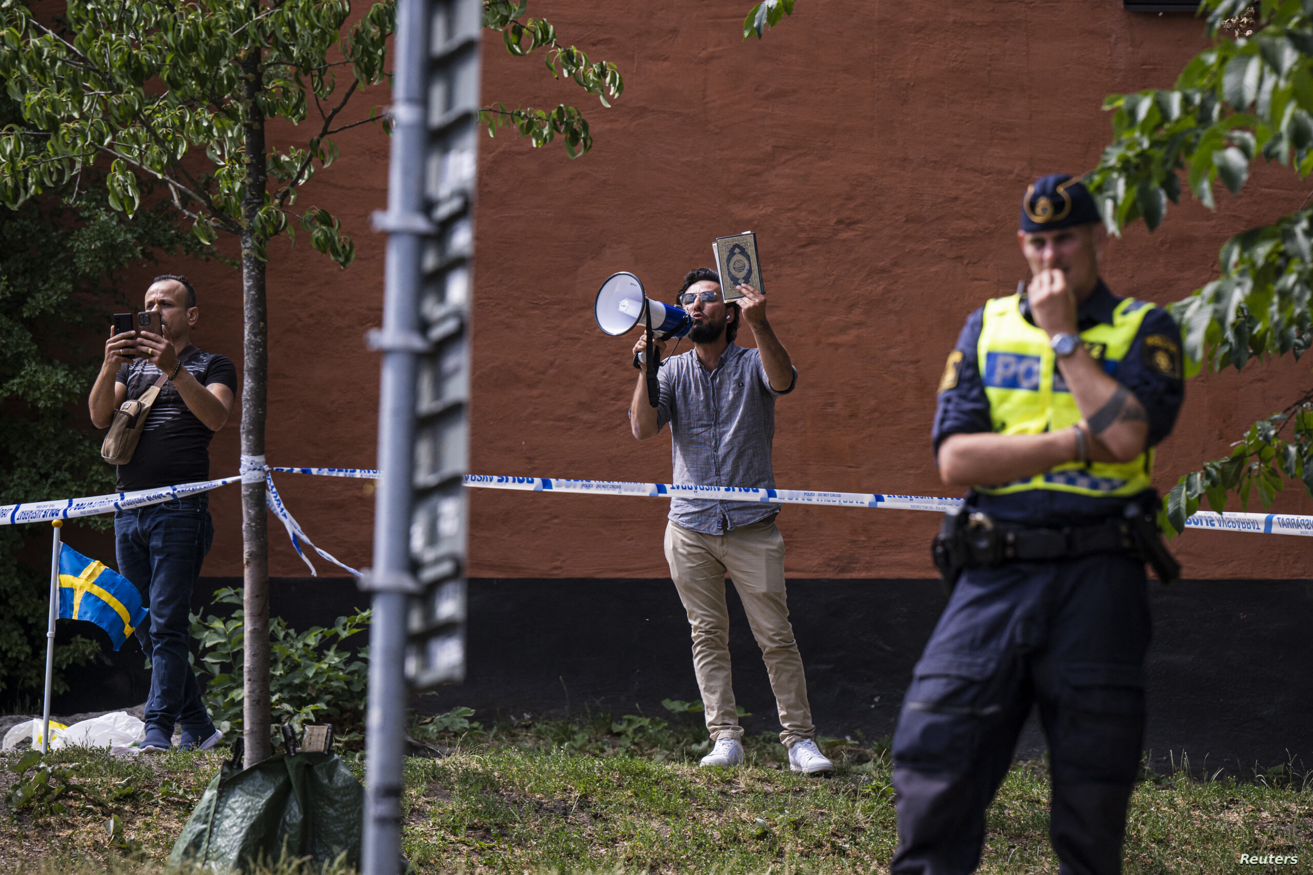 SWEDEN KORAN PROTEST