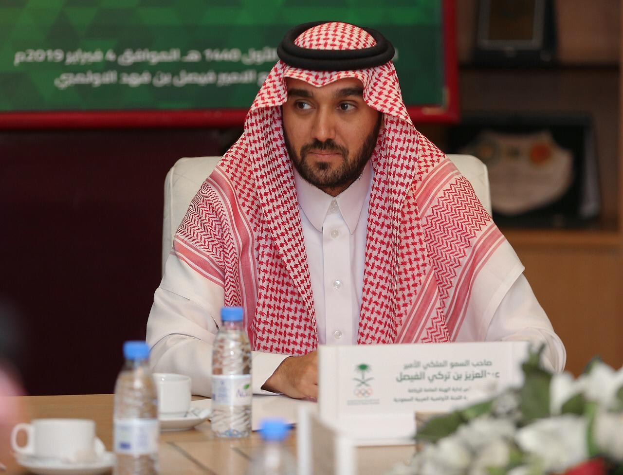 رئيس الاتحاد العربي لكرة القدم ينوه بعمل الجامعة الملكية المغربية لكرة القدم بتحقيق طفرة كروية في المغرب 1 تركي الفيصل