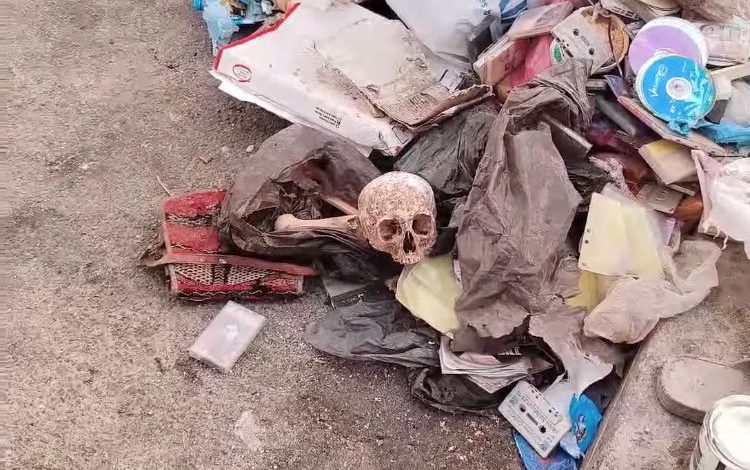 عظام بشرية