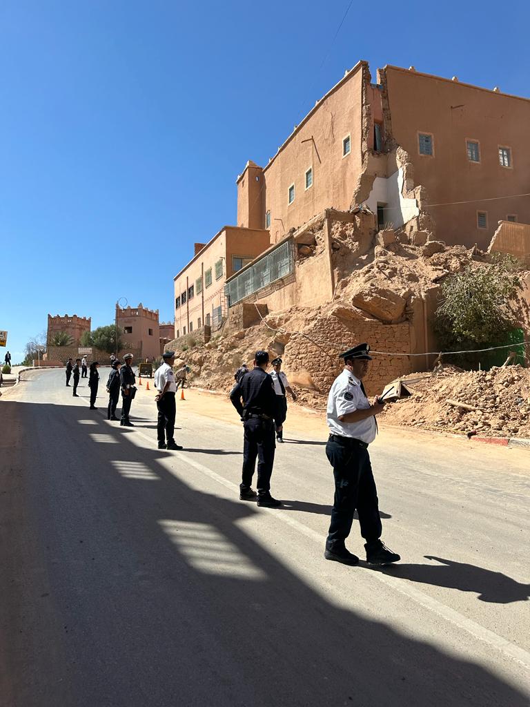 الأمن زلزال الحوز الأمن زلزال الحوز