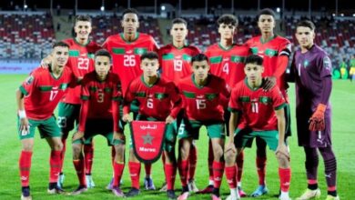 المنتخب المغربي لأقل من عاماً