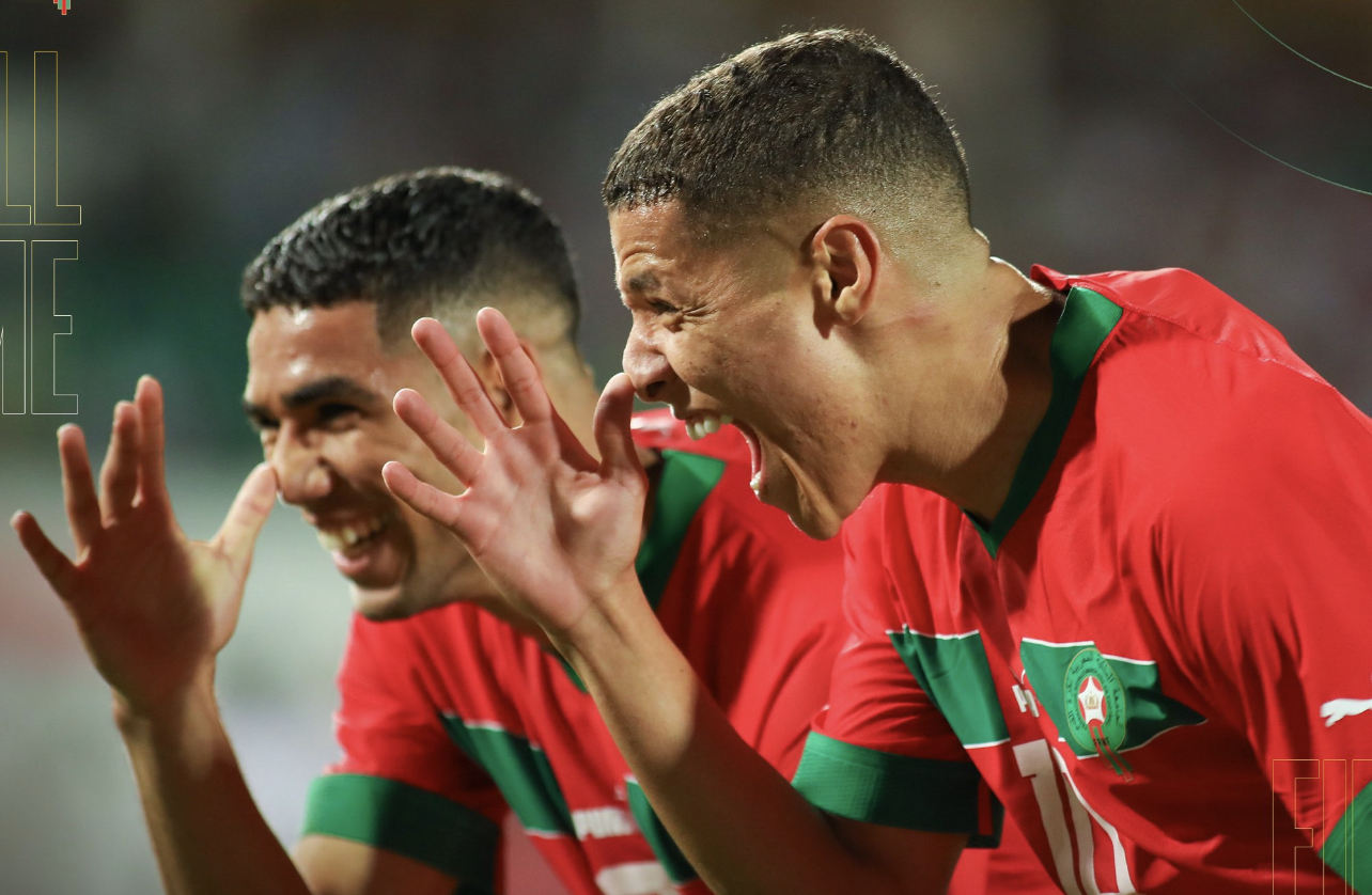 أسود الأطلس يحققون فوزا ساحقا على ليبيريا بثلاثية نظيفة في تصفيات كأس إفريقيا 1 أسود الأطلس