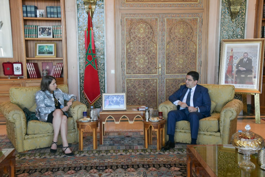 تعزيزا للتعاون الديبلوماسي السفيرة الأمريكية جيسي لابين تزور المغرب 1 السفيرة الأمريكية جيسي لابين