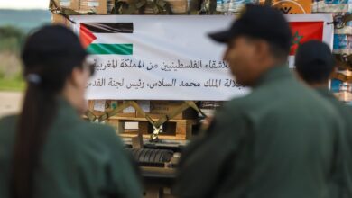 مساعدات مغربية لفائدة الفلسطينيين (5)