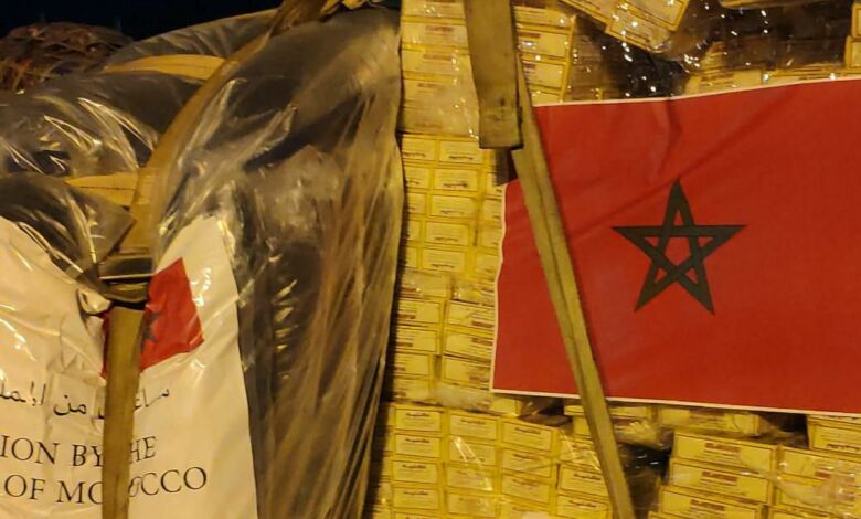هشام عبود: المغرب أول بلد عربي يرسل مساعدات إنسانية لغزة 1 مساعدات