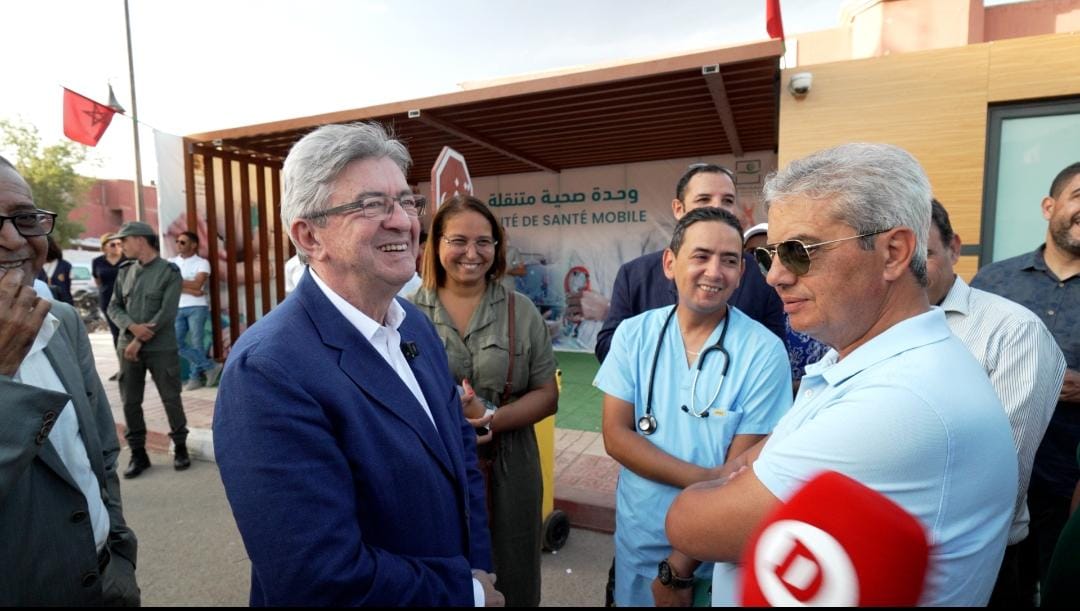 جان لوك ميلونشون يزور المغرب ويشيد بروح التضامن لدى المغاربة وقوة المملكة في تدبيرها لزلزال الحوز 1 ميلونشون