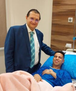 اللاعب رضا سليم يجري عملية جراحية ناجحة اللاعب رضا سليم يجري عملية جراحية ناجحة