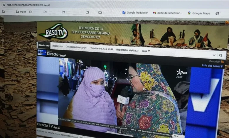 بالصور.. هاكرز يخترقون تلفزيون "جبهة البوليساريو الانفصالية'' ويبثون نشرة العيون 1 نشرة العيون