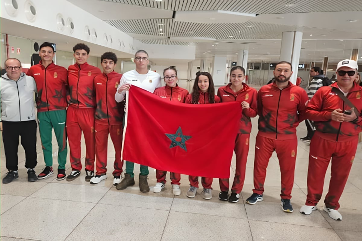 المنتخب المغربي للسباحة