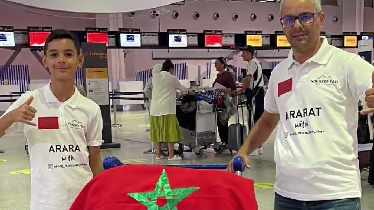 طفل مغربي يتمكن من صعود أعلى قمة بإفريقيا ويهدي إنجازه للملك والشعب 1 طفل مغربي يتسلق أعلى جبل في إفريقيا