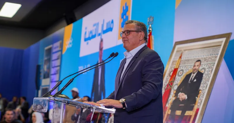عزيز أخنوش يعد بزيادة إنتاج محطات تحلية المياه بإقليم اشتوكة 1 عزيز أخنوش