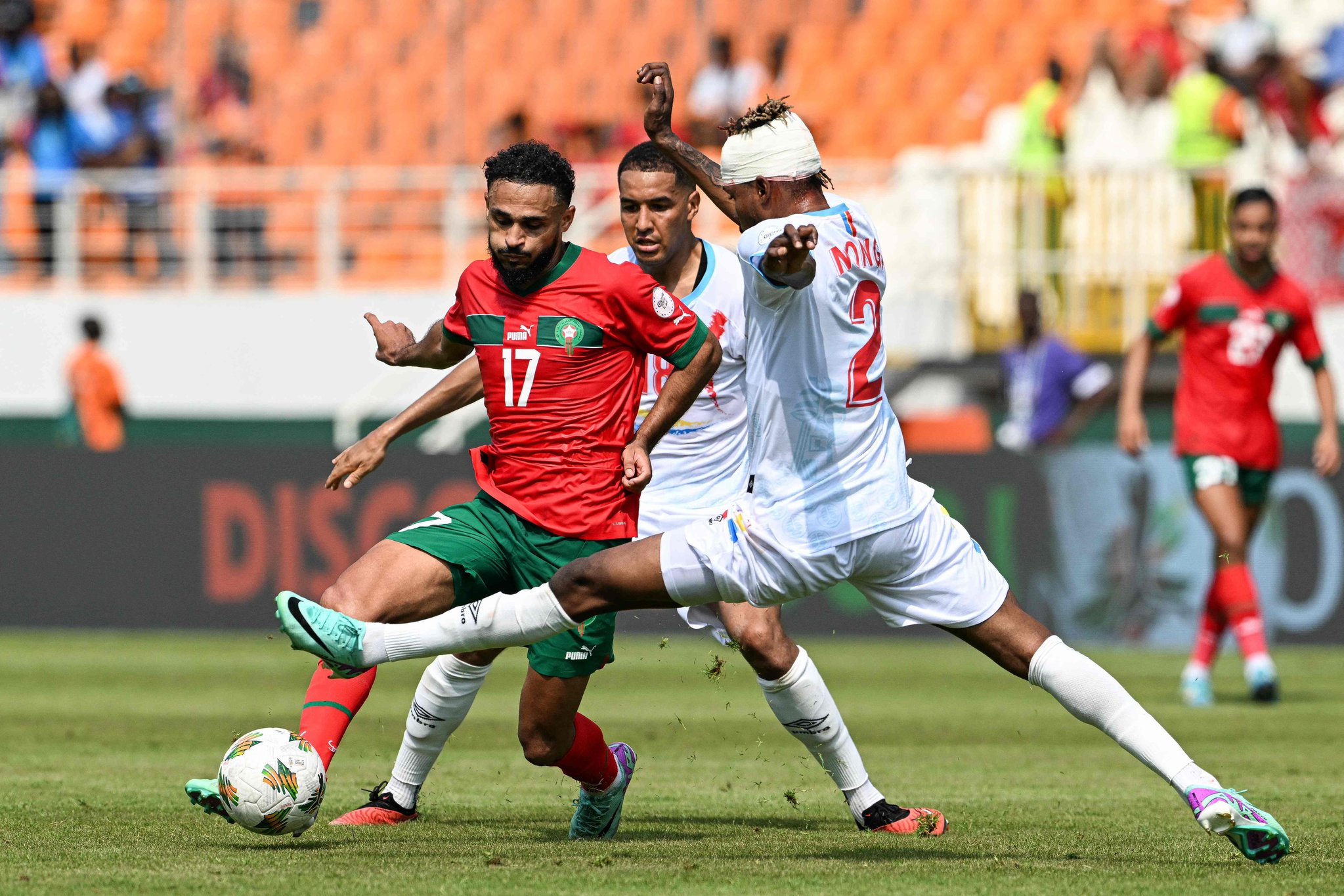 كان2023..المنتخب المغربي يقترب من التأهل إلى ثمن النهائي عقب تعادله مع الكونغو الديمقراطية 1 كان