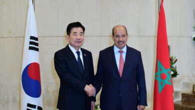 ميارة يجري مباحثات بالرباط مع رئيس الجمعية الوطنية بجمهورية كوريا